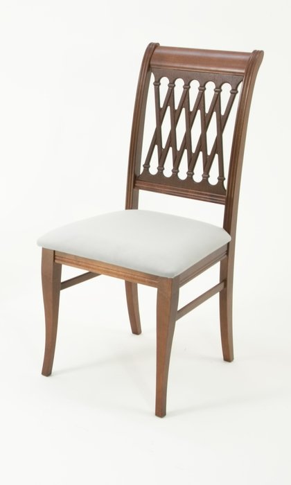 Стул Рич серо-коричневого цвета - лучшие Обеденные стулья в INMYROOM