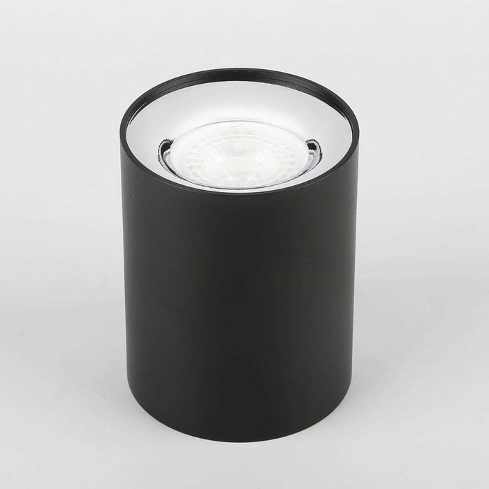 Накладной светильник OL1 Б0041502 (алюминий, цвет черный) - купить Накладные споты по цене 525.0