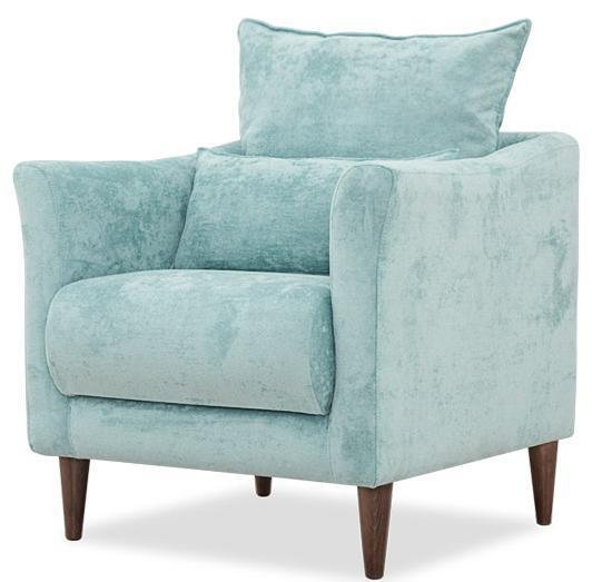 Кресло Катрин голубого цвета - лучшие Интерьерные кресла в INMYROOM