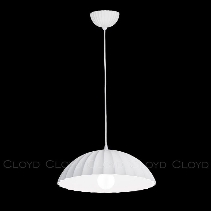 Подвесной светильник Cloyd ATTICA P1 / ?35 см - белый - лучшие Подвесные светильники в INMYROOM