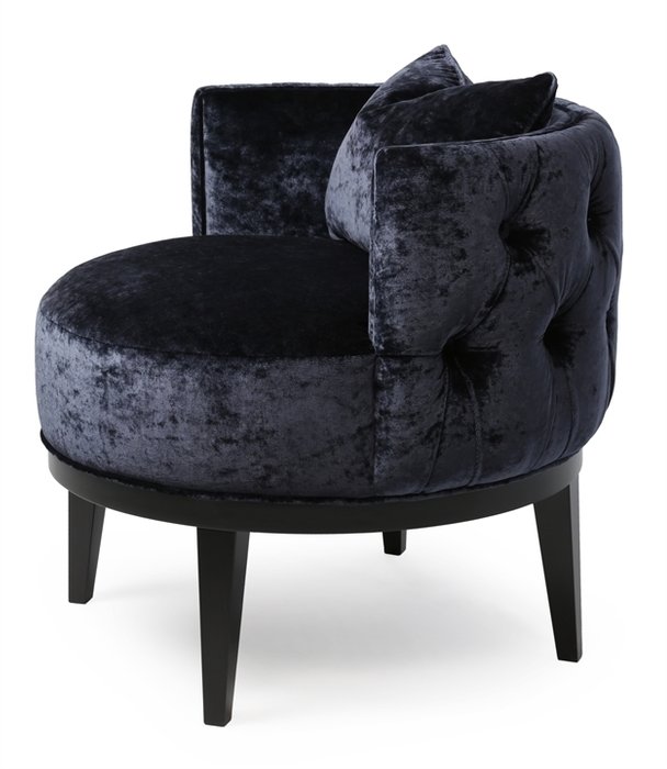 Кресло Monroe темно-синего цвета - купить Интерьерные кресла по цене 66000.0