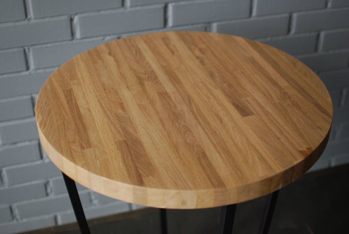 Обеденный стол Oak Round бежевого цвета - лучшие Обеденные столы в INMYROOM