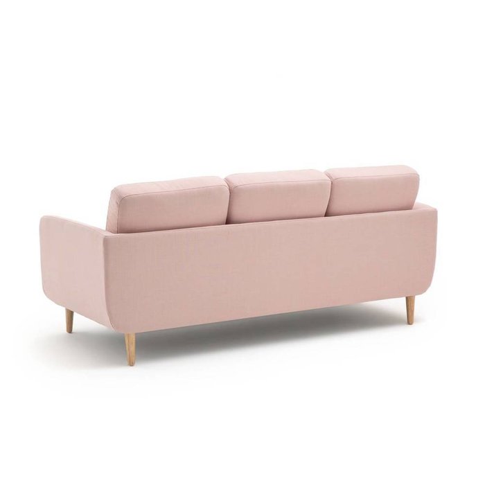 Диван Jimi розового цвета - лучшие Прямые диваны в INMYROOM