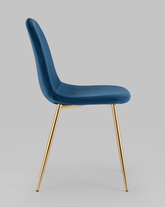 Стул Валенсия SN темно-синего цвета - лучшие Обеденные стулья в INMYROOM