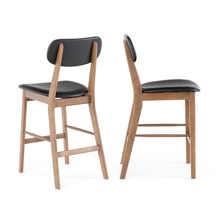 Комплект из двух барных стульев Watford коричневого цвета - купить Барные стулья по цене 37966.0