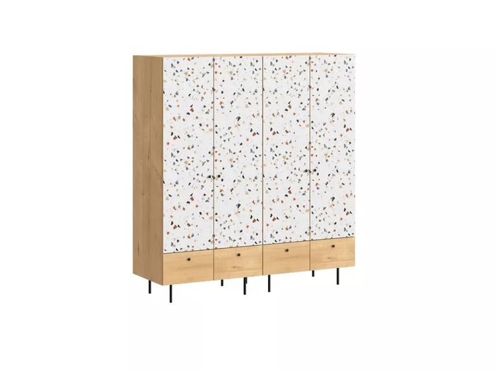 Композиция Frida 12 с принтом Marble на металлических ножках Композиция Frida 12 с принтом Marble на металлических ножках