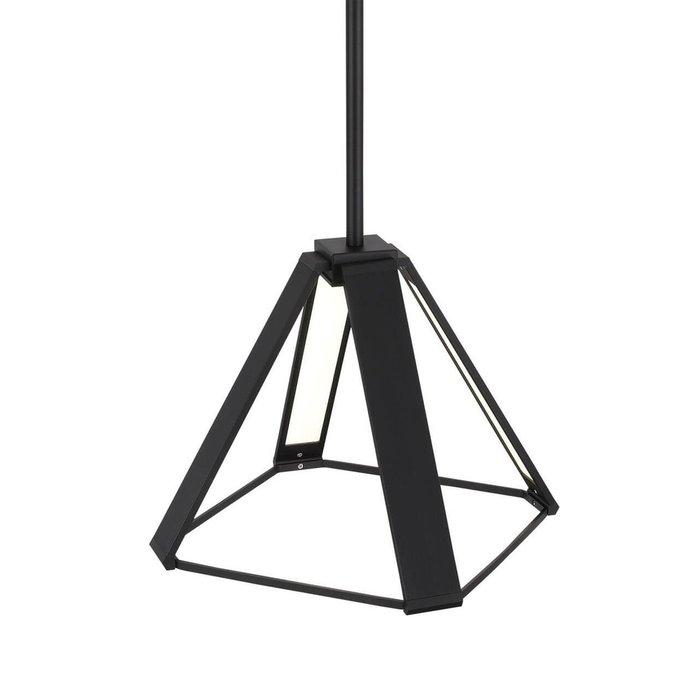 Подвесной светодиодный светильник Pialeto черного цвета - лучшие Подвесные светильники в INMYROOM