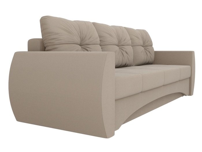 Прямой диван-кровать Сатурн бежевого цвета - купить Прямые диваны по цене 41990.0