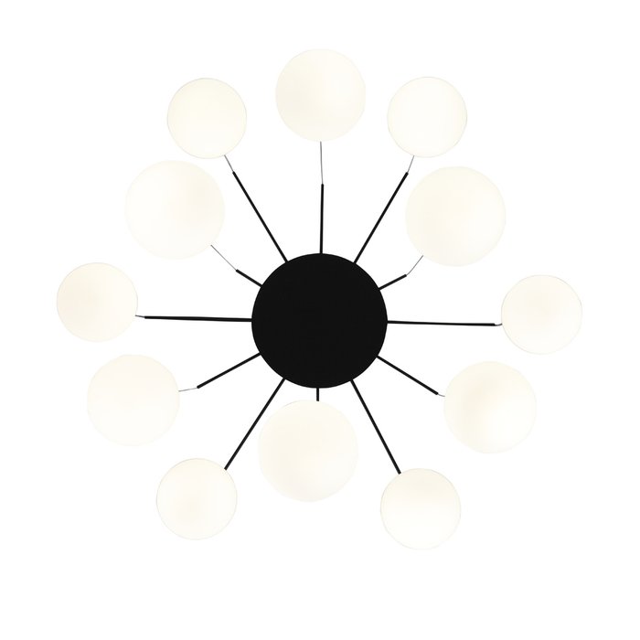Подвесной светодиодный светильник Donolo с круглыми плафонами - лучшие Подвесные люстры в INMYROOM