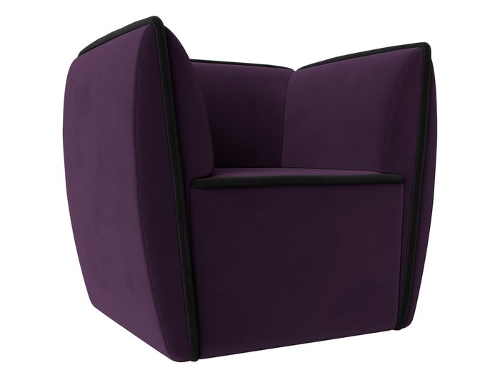 Кресло Бергамо фиолетового цвета