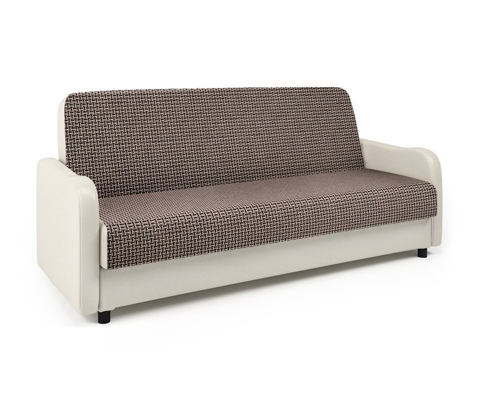 Диван-книжка Лига М бежево-коричневого цвета