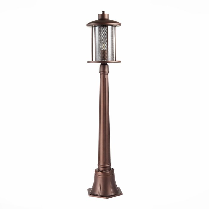 Уличный светильник Lastero темно-коричневого цвета  - купить Наземные светильники по цене 9890.0
