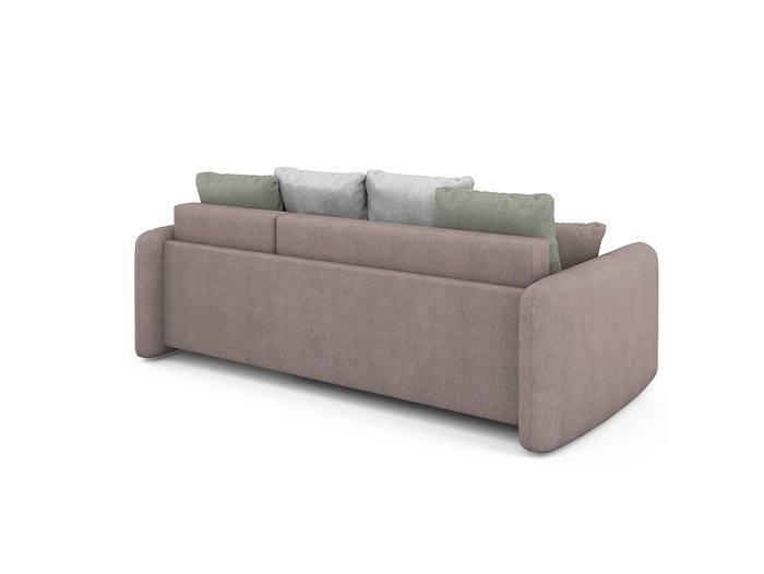 Угловой диван-кровать Arti правый светло-коричневого цвета - лучшие Угловые диваны в INMYROOM