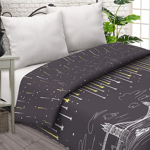 КПБ 'Insight' дуэт, поплин, 100% хлопок, пл. 118 гр./кв.м., 'Лондон' - купить Комплекты постельного белья по цене 4995