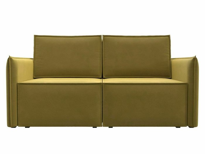 Диван-кровать Либерти мини желтого цвета - купить Прямые диваны по цене 49999.0