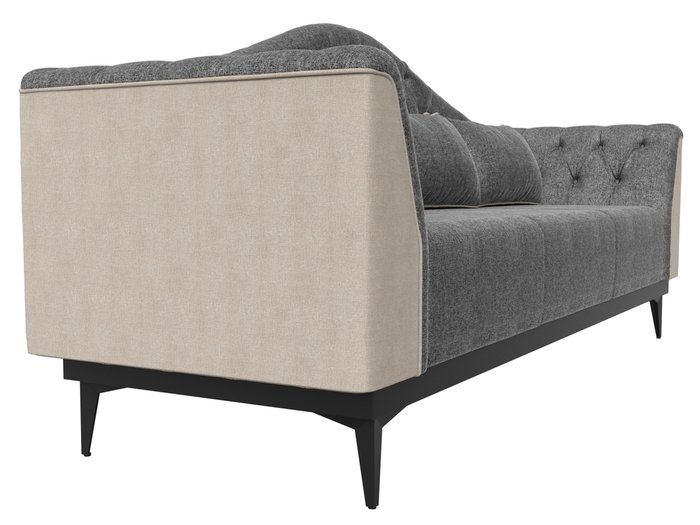 Прямой диван-кровать Флорида серого цвета - лучшие Прямые диваны в INMYROOM