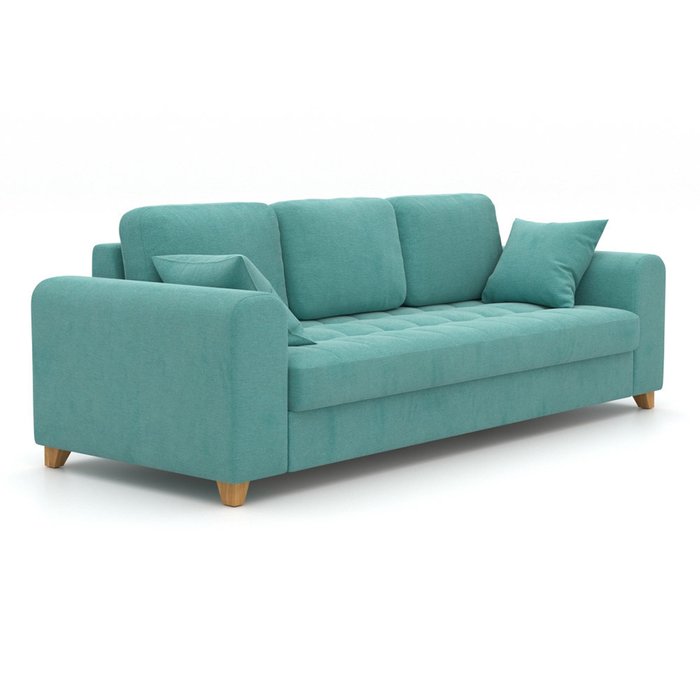 Диван-кровать Vittorio EKL L голубого цвета - лучшие Прямые диваны в INMYROOM