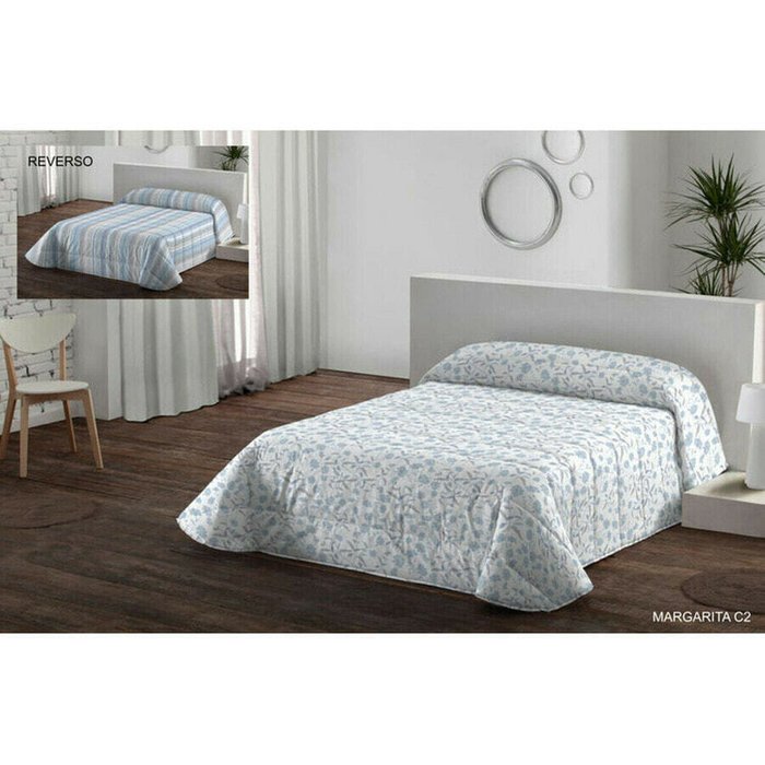 Комплект чехлов для одеяла Hosteline MARGARITA Blue 180 кровать 3 Предметы