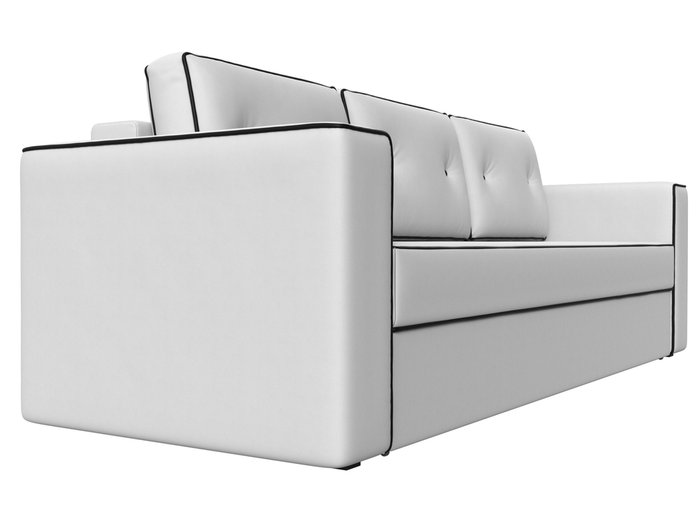 Прямой диван-кровать Принстон белого цвета (экокожа) - лучшие Прямые диваны в INMYROOM