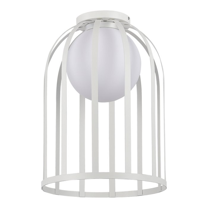 Светильник потолочный ST-Luce Белый/Белый E27 1*60W NORDIC - купить Потолочные светильники по цене 17400.0