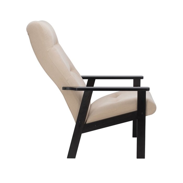 Кресло Retro черно-бежевого цвета - лучшие Интерьерные кресла в INMYROOM