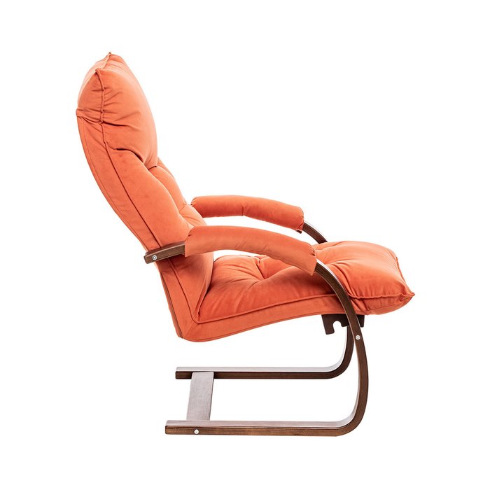 Кресло-трансформер Монако оранжевого цвета - лучшие Интерьерные кресла в INMYROOM