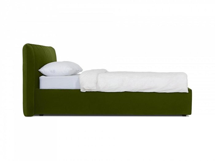 Кровать Queen Anastasia Lux зеленого цвета 160х200 с подъемным механизмом - лучшие Кровати для спальни в INMYROOM