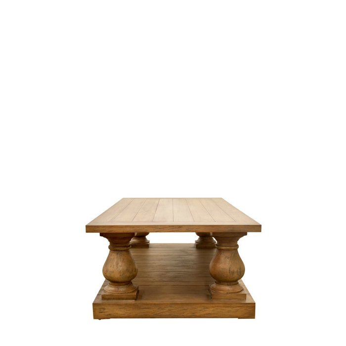  Кофейный столик "Iver" из массива дерева махагон - лучшие Журнальные столики в INMYROOM