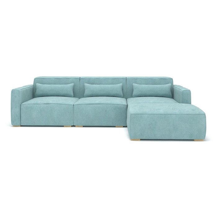 Модульный диван Cubus голубого цвета - купить Угловые диваны по цене 79600.0