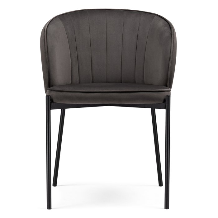Стул Нейл темно-серого цвета  - купить Обеденные стулья по цене 7990.0
