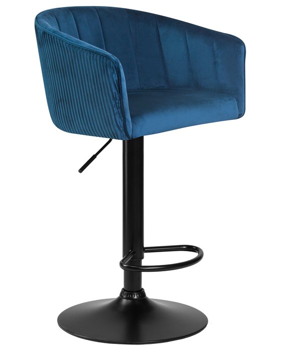 Барный стул Darcy синего цвета - купить Барные стулья по цене 9310.0