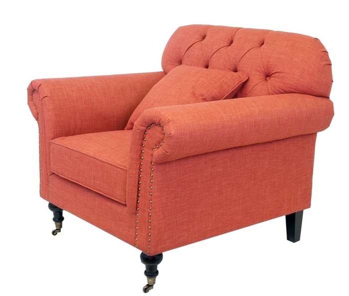Кресло Kavita orange - лучшие Интерьерные кресла в INMYROOM