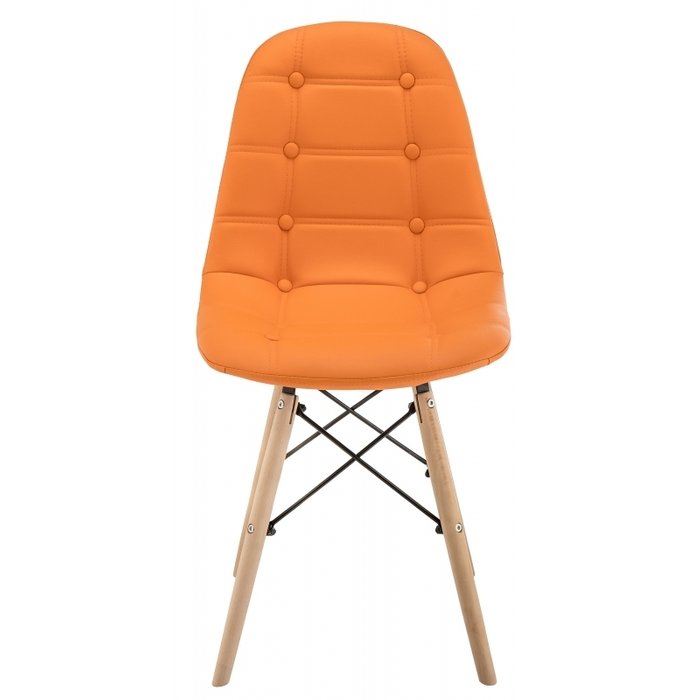 Обеденный стул Kvadro оранжевого цвета - лучшие Обеденные стулья в INMYROOM