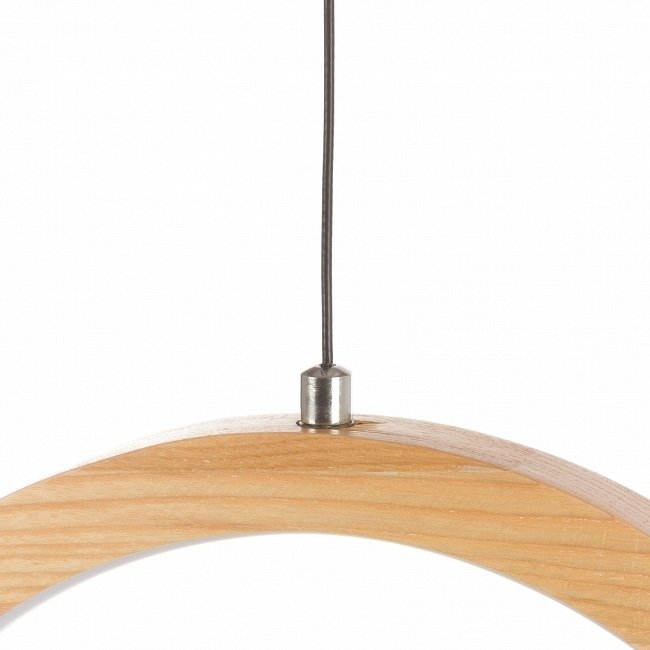 Подвесной светильник O-Wood темно-бежевого цвета - купить Подвесные светильники по цене 8137.0