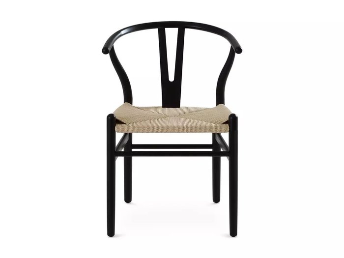 Стул Monk stick черно-бежевого цвета - купить Обеденные стулья по цене 12900 Стул Monk stick черно-бежевого цвета - купить Обеденные стулья по цене 12900