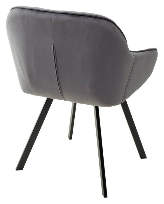 Стул поворотный Gale серого цвета - лучшие Интерьерные кресла в INMYROOM