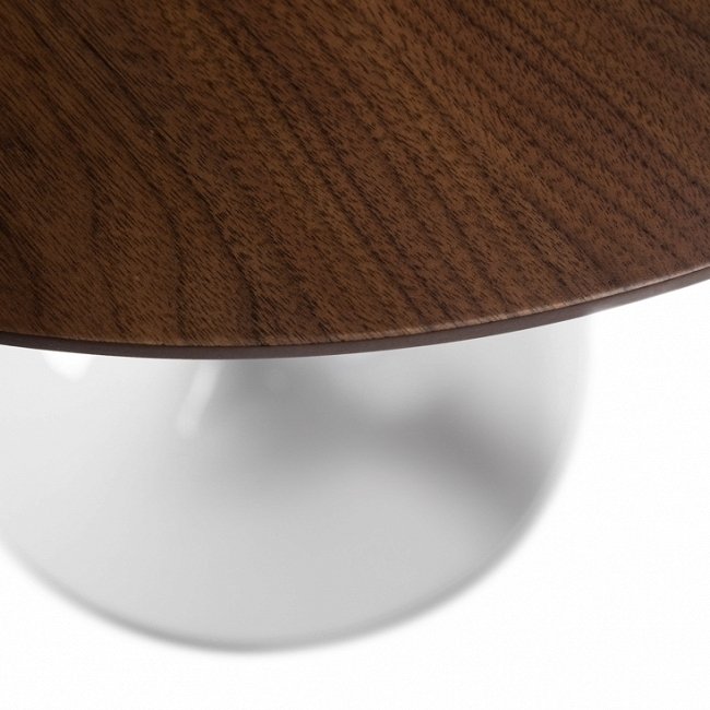 Кофейный стол "Tulip" с круглой столешницей из дерева  - лучшие Кофейные столики в INMYROOM