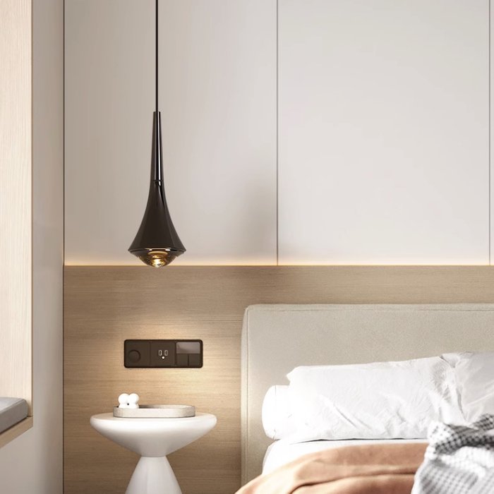 Подвесной светильник CAI B Pearl Black - лучшие Подвесные светильники в INMYROOM