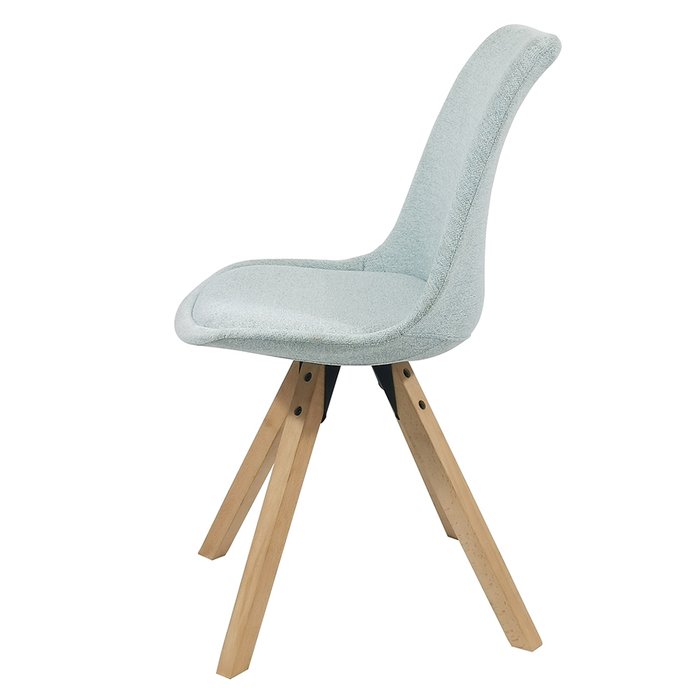 Набор из четырех стульев Harvy светло-голубого цвета - купить Обеденные стулья по цене 25920.0