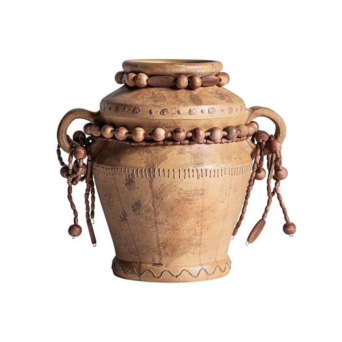 Ваза Adib 33 бежевого цвета