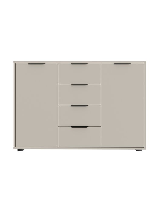 Комод Оптима ОП-17 цвет глиняный серый/риолит - лучшие Комоды в INMYROOM