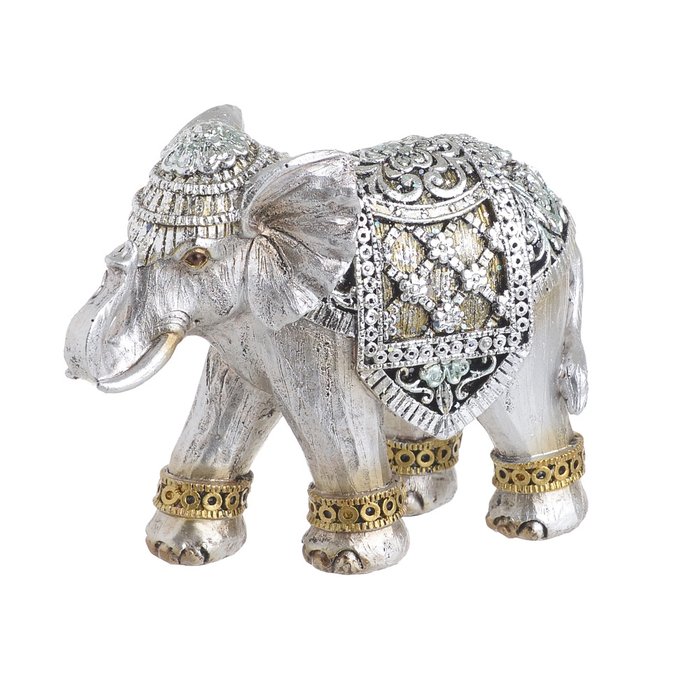 Статуэтка Слон серебряного цвета