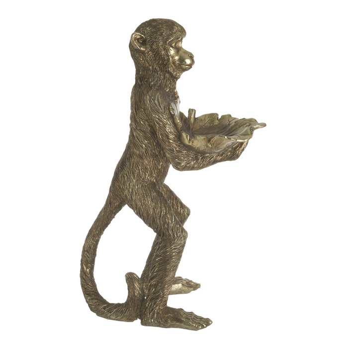 Декор настольный Monkey золотого цвета - купить Фигуры и статуэтки по цене 4580.0