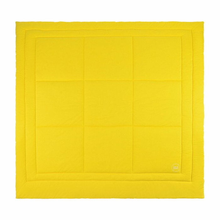Трикотажное одеяло Роланд 155х215 желтого цвета - купить Одеяла по цене 17840.0