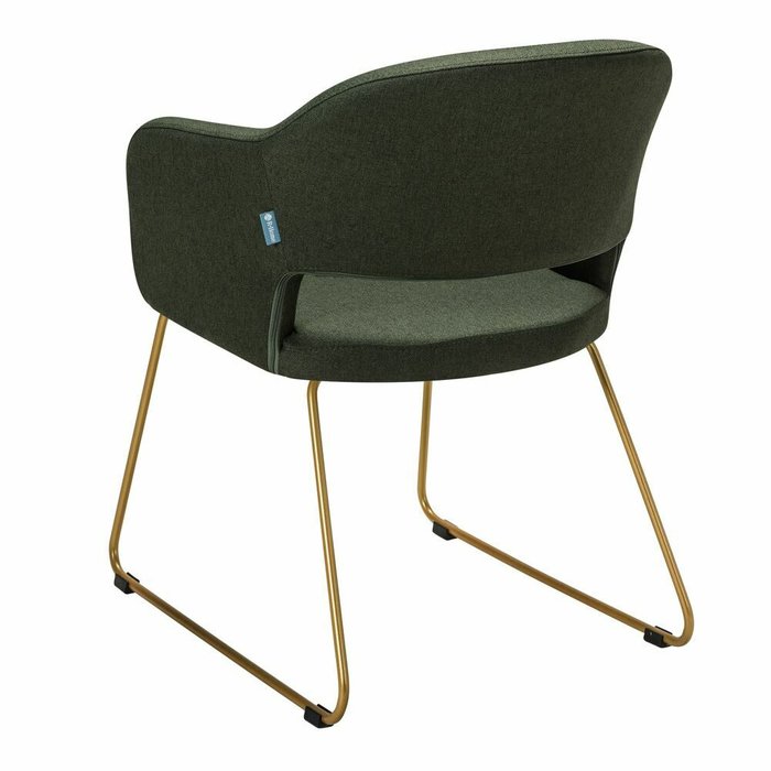 Стул Oscar тёмно-зеленого цвета - лучшие Обеденные стулья в INMYROOM