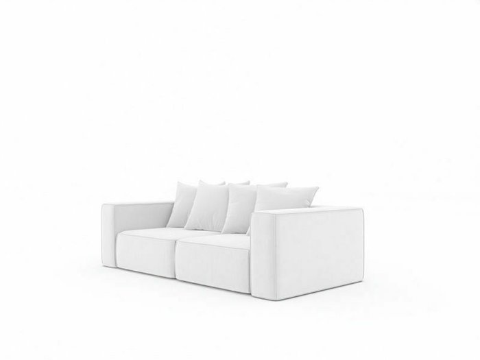 Диван-кровать Норман 232 светло-серого цвета - купить Прямые диваны по цене 106800.0