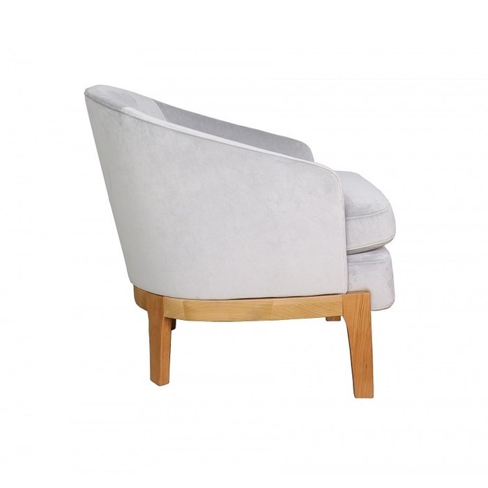 Дизайнерское кресло Chelsea серого цвета - лучшие Интерьерные кресла в INMYROOM