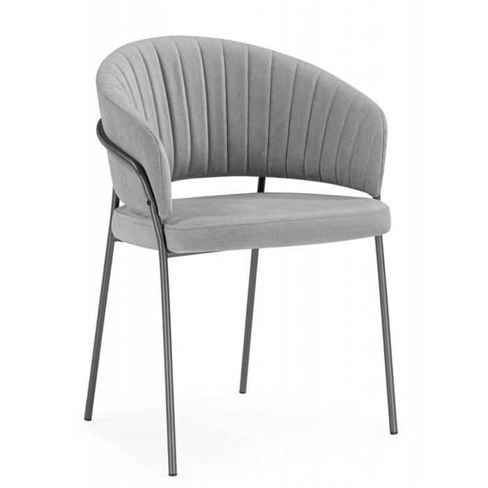 Обеденный стол Лео серого цвета