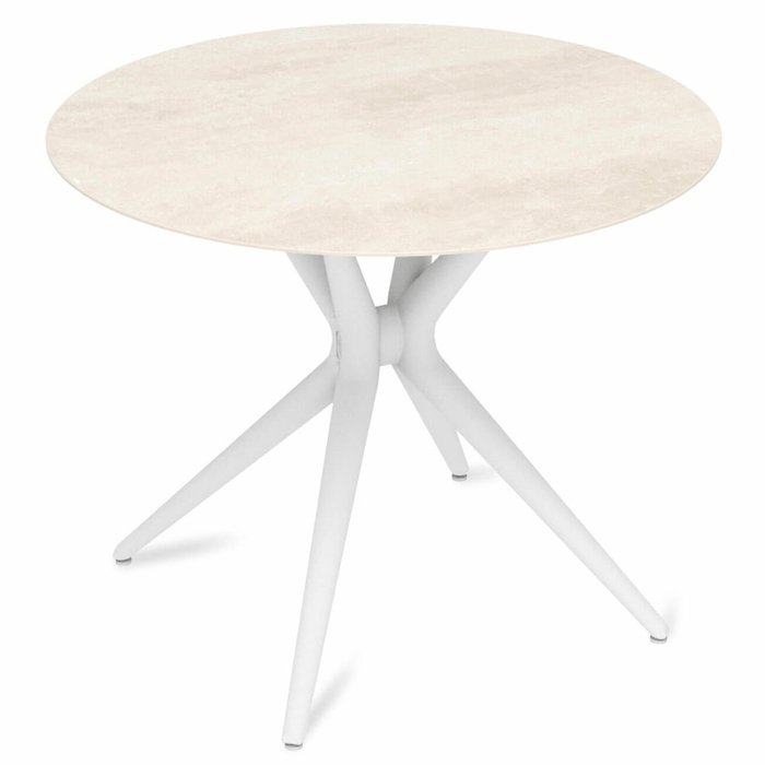 Обеденный стол Ogma светло-бежевого цвета - лучшие Обеденные столы в INMYROOM