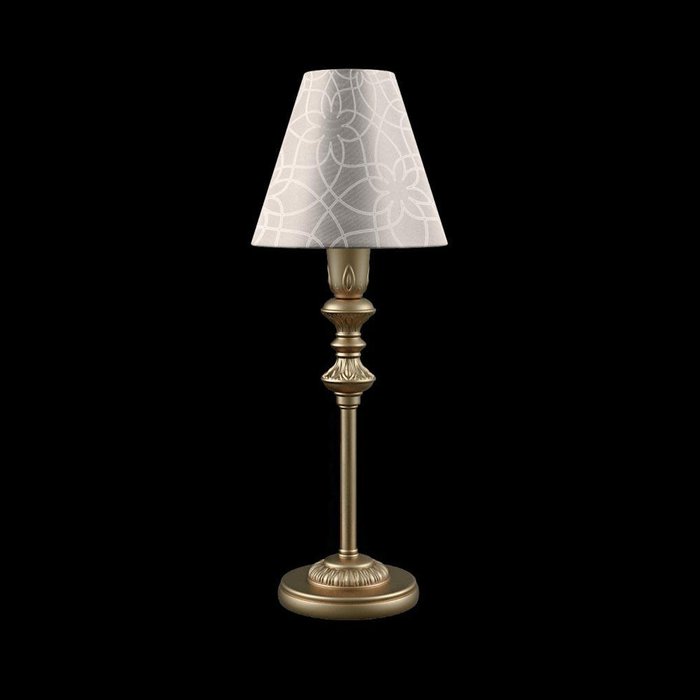 Настольная лампа Classic с бежевым абажуром - купить Настольные лампы по цене 2290.0